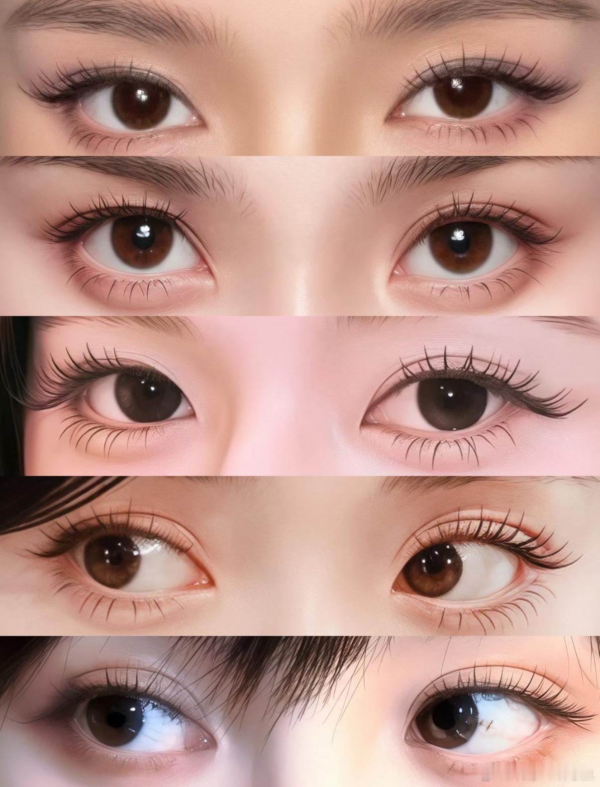 95花女明星双眼皮模板你能认出来吗 