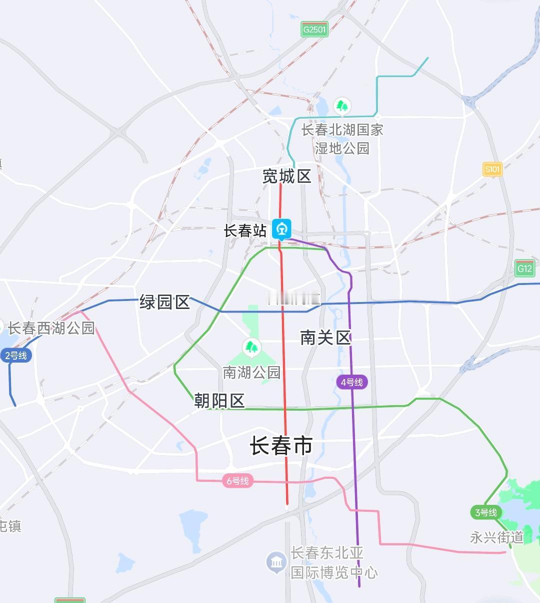 长春南部的地铁早已修到绕城高速之外，可是北部轻轨8号线，西北部更是没有地铁配套，