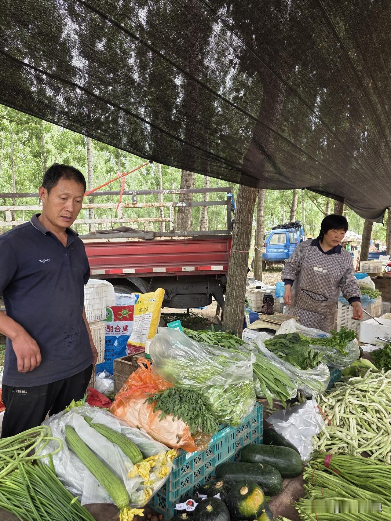 农村集市上，有一个很有趣的现象，可以折射人性的多面性……

比如芸豆，你问多少钱