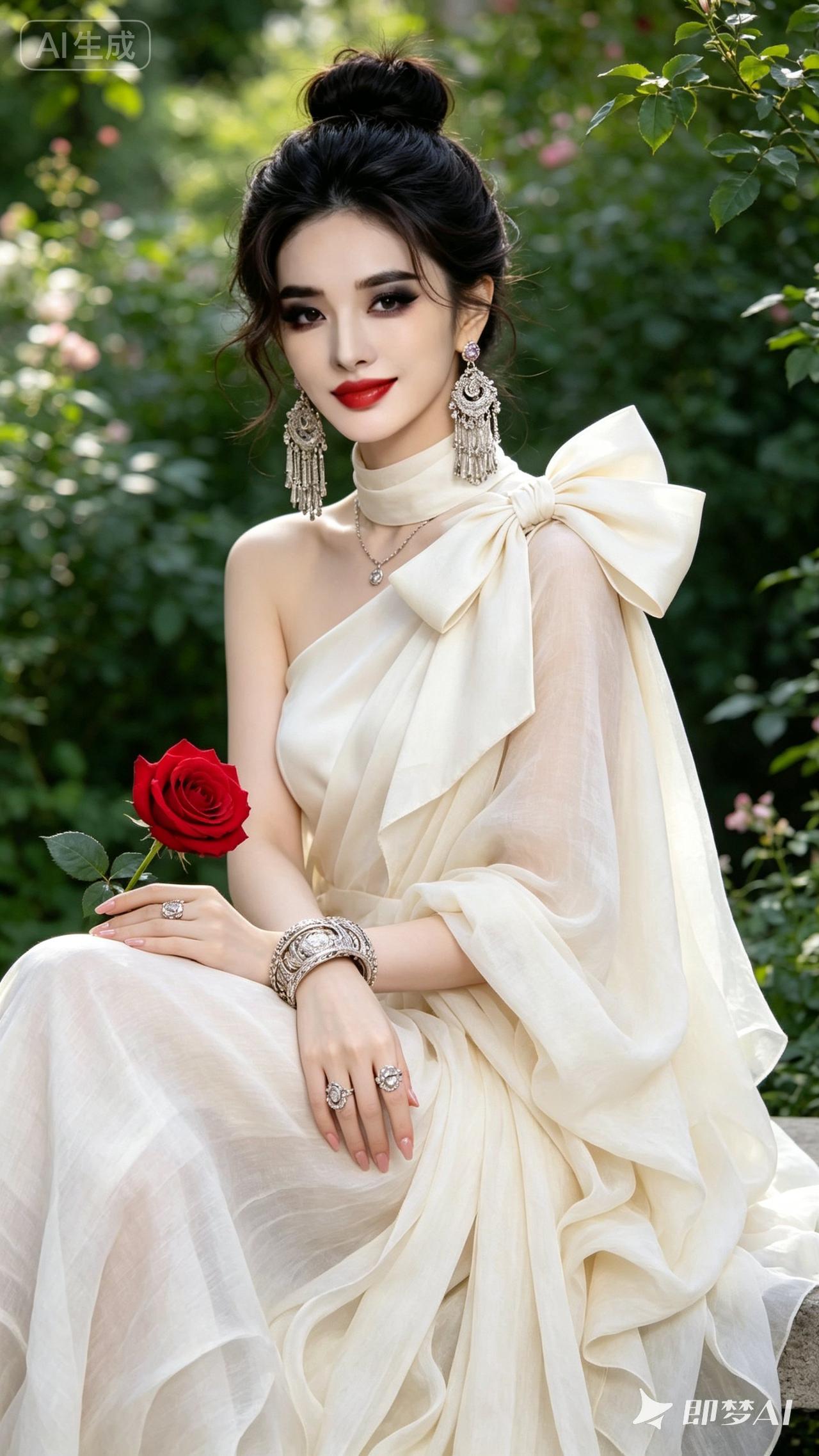 魅力优雅美女