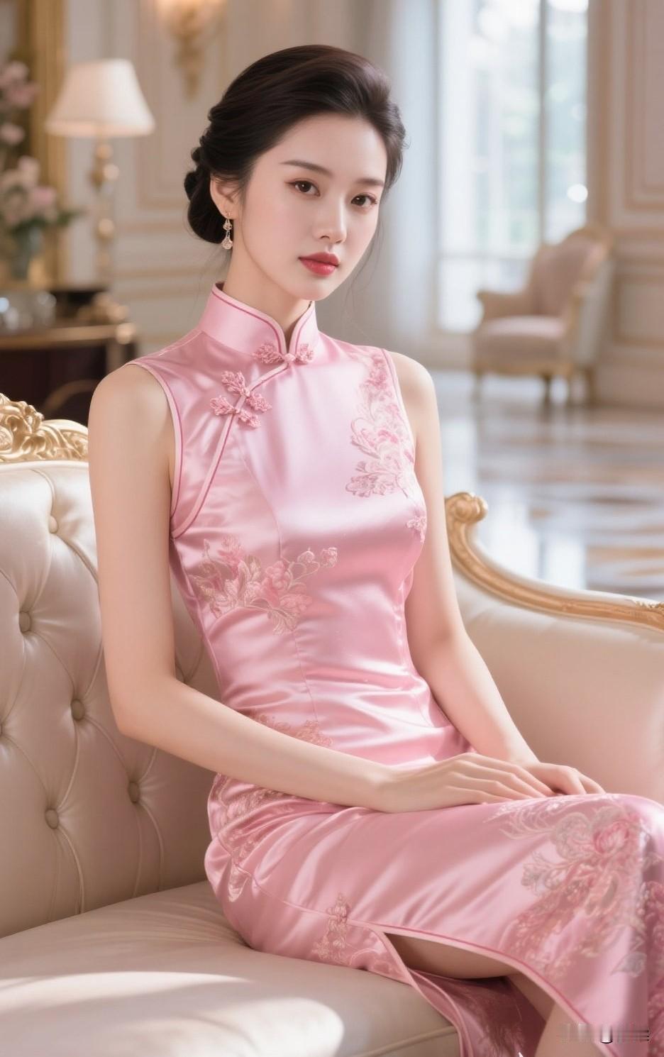 女生穿旗袍可以有多好看?