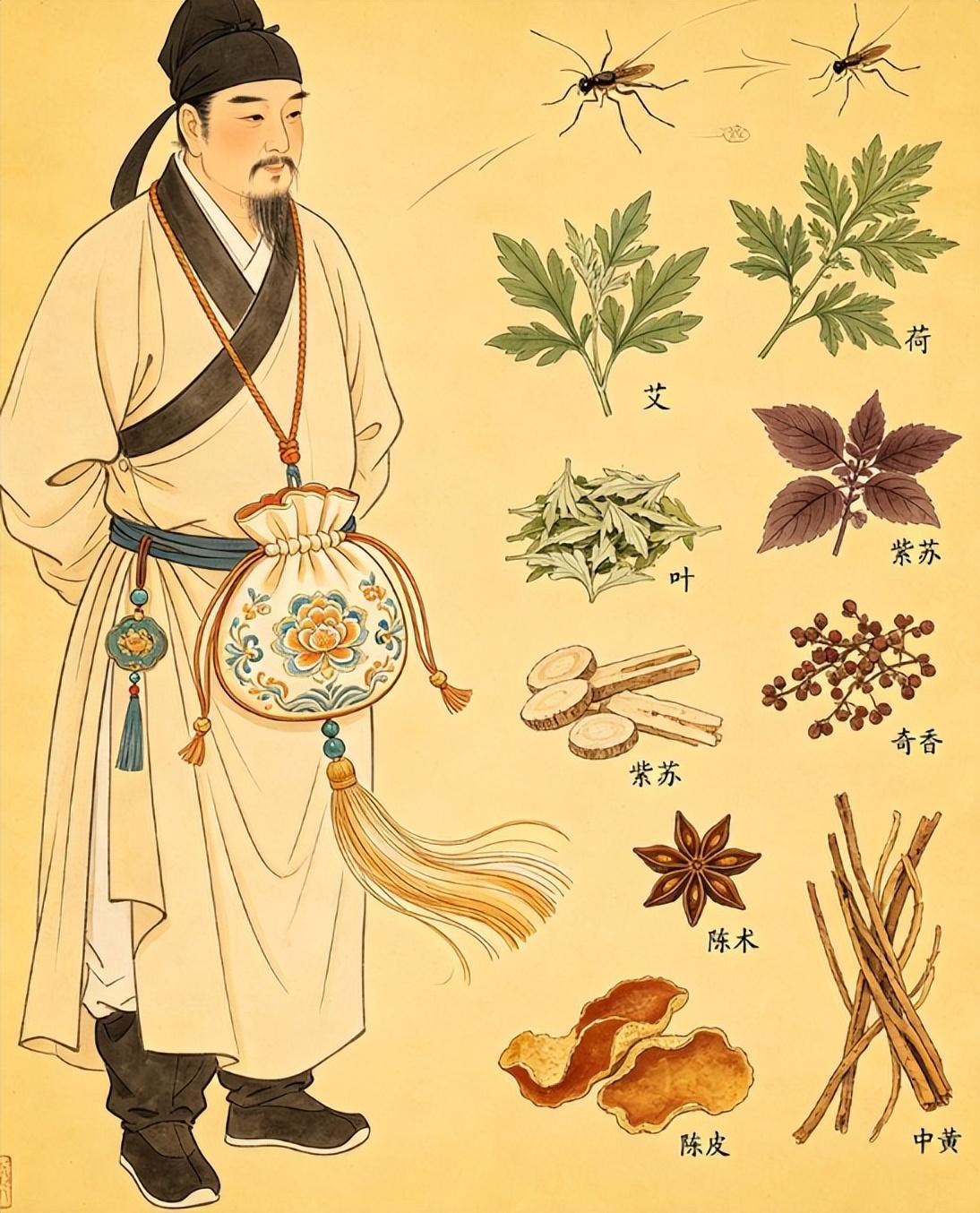 嗡嗡声太烦人！千年前就有蚊帐熏香，古人过夏居然这么有妙招？
 
半夜被蚊子哼哼叫