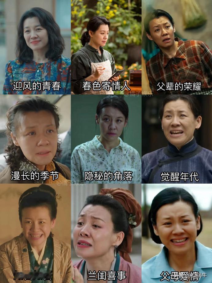 “大娘子”‌刘琳的演技堪称大陆女版“梁家辉”，千人千面，润物无声。‌

刘琳在演