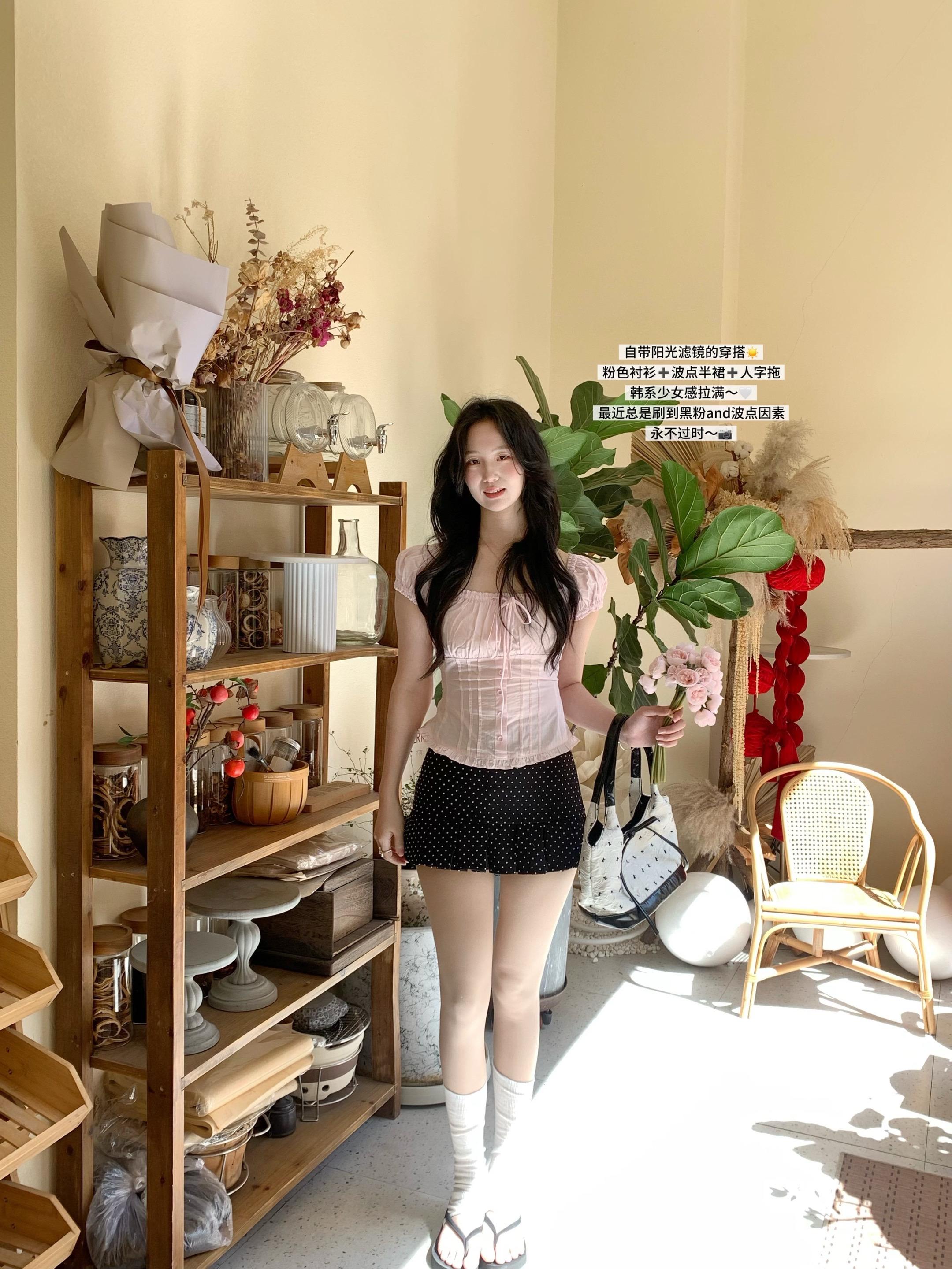 韩系古早甜妹天花板🌸。