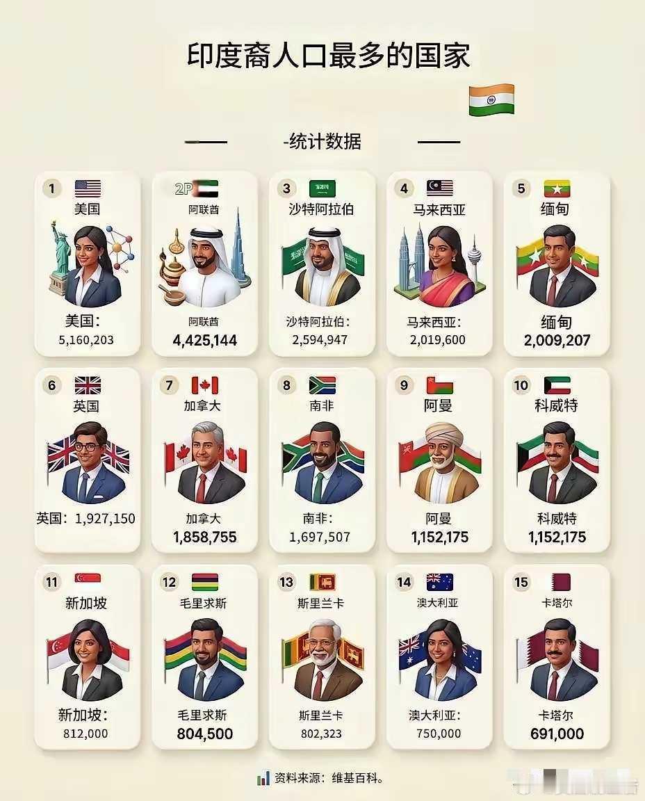 印度裔人口最多的国家！灵魂拷问：印度有非常多聪明的人，为何在 AI 潮中，一家印