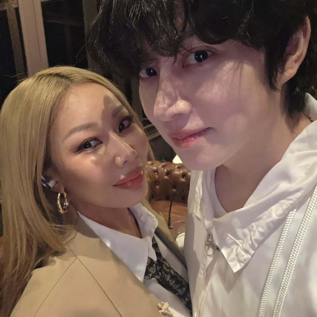 “CB百蓝_。251114 IG更新：和扈贤珠一起 chukachukachu 