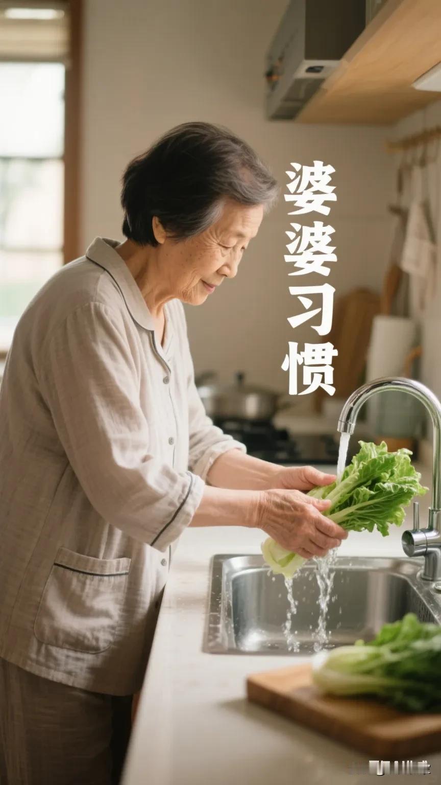 冰箱里的和解密码：当一口剩菜遇见三代温情

婆婆颤巍巍的手端起只剩底汤的青菜碗，