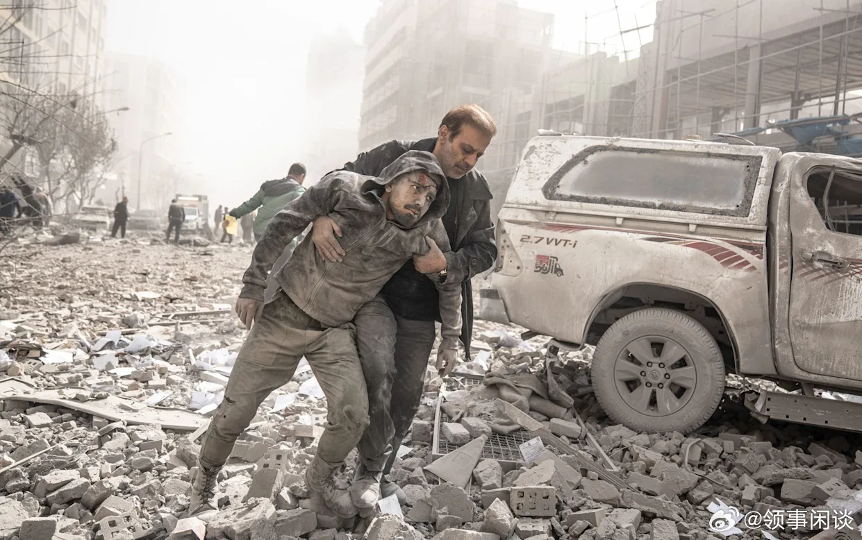 【德黑兰宛如“世界末日”，医院燃起熊熊大火，儿童被埋在废墟之下】（电讯报）自战争