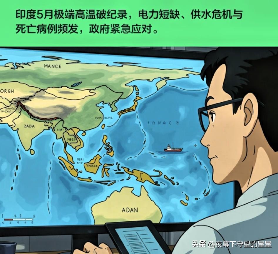 热到52.3℃！印度直接变“大火炉”，热死人的高温为啥年年加码？
 
说白了天生