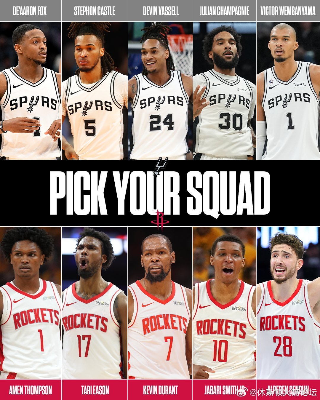 来了！德州内战开干！！！！火箭vs马刺 原声看球：网页链接（复制到浏览器打开） 