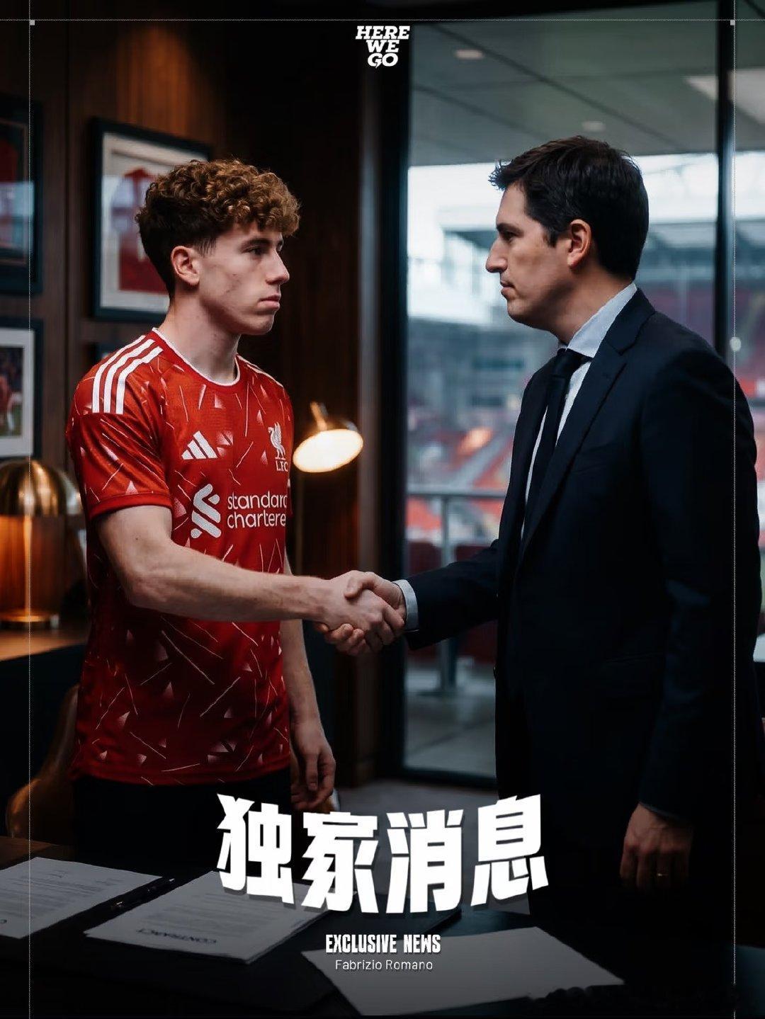 利物浦正式签下西班牙边锋维克托·穆尼奥斯（Víctor Muñoz），双方签约至