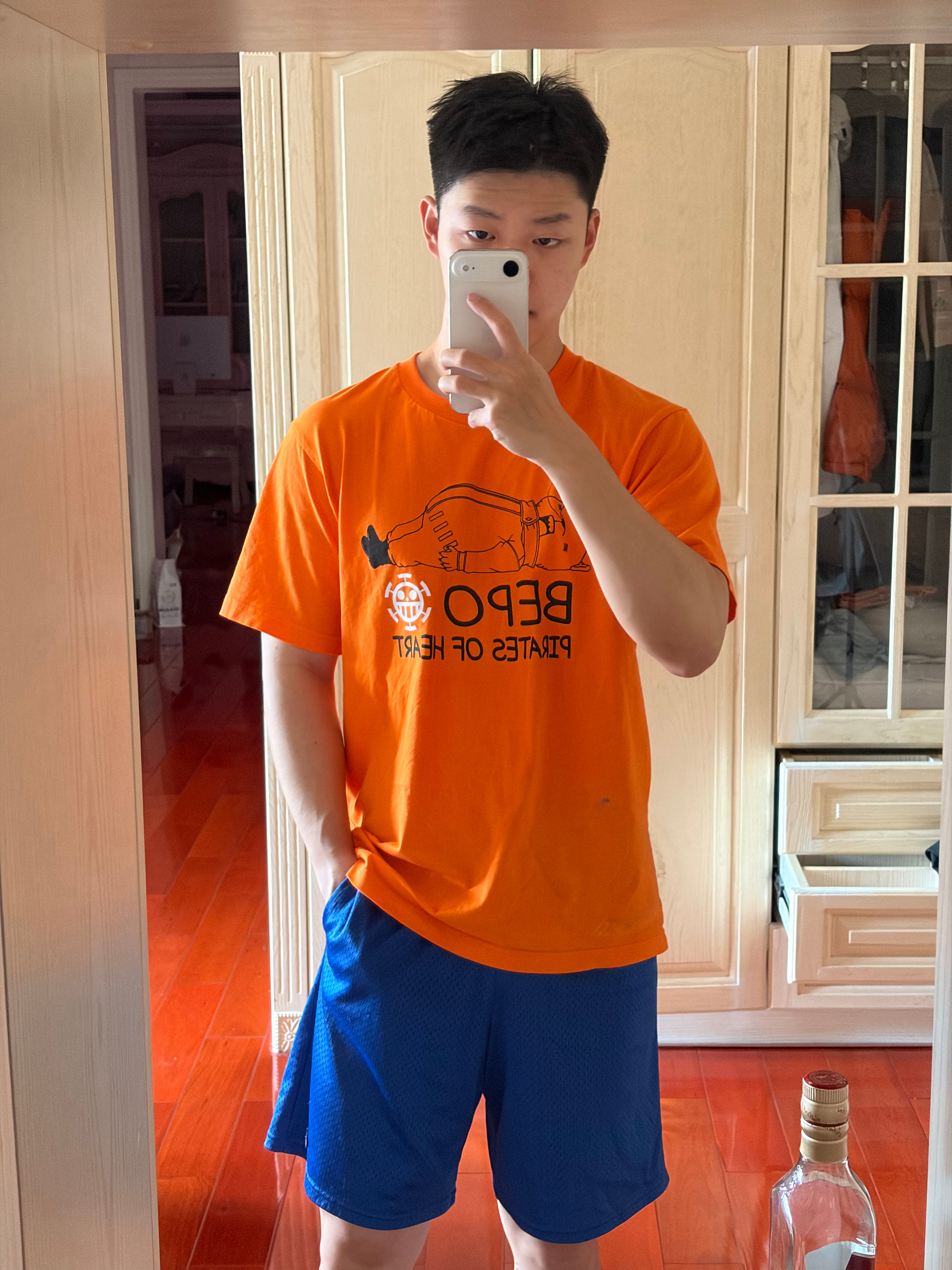 橙色➕蓝色出街会不会太高调