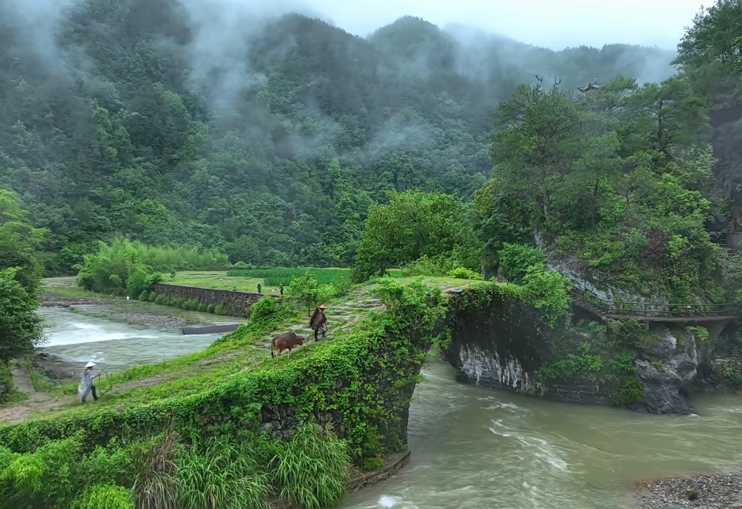 山空不语，水静无言。 