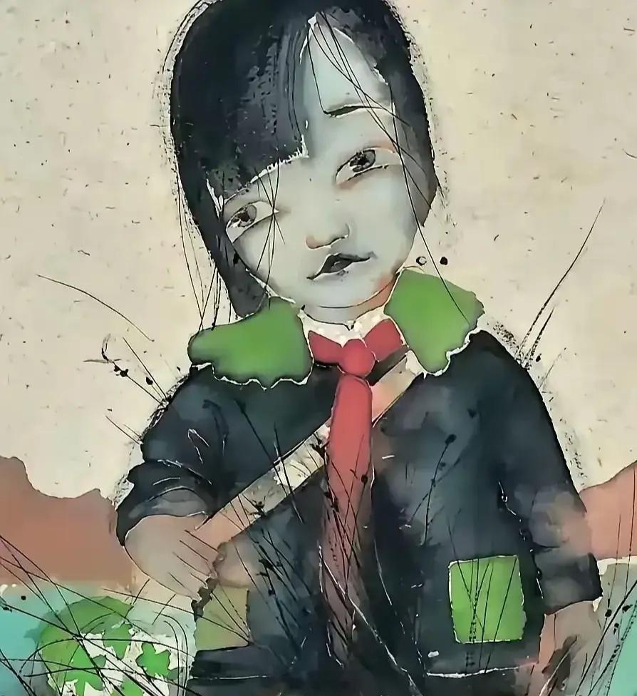 笔骨子有事说事 👉🏾别人画画要钱，刘教授画画要命！中央美院刘庆和教授那幅《开