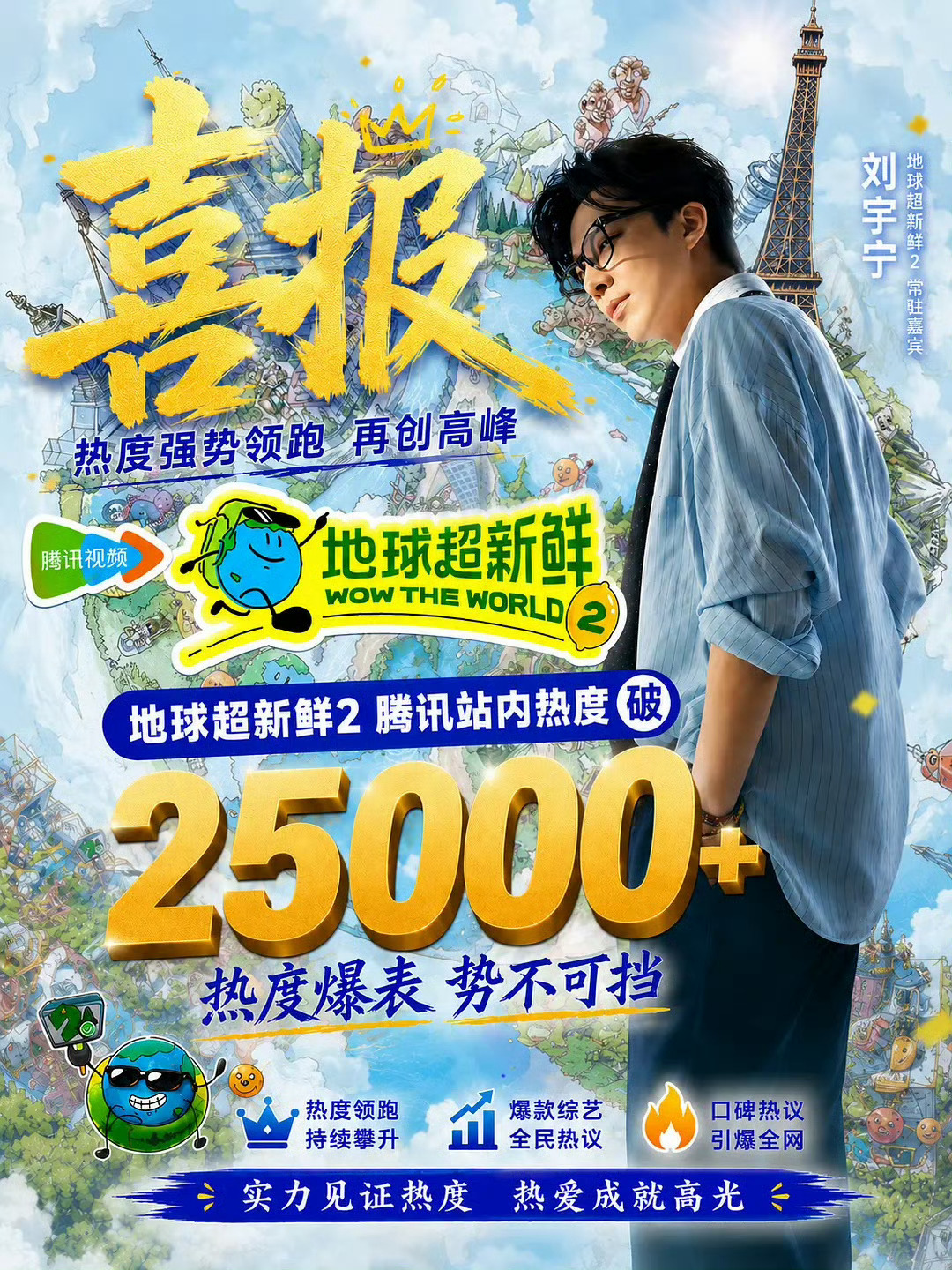 刘宇宁粉丝优秀刘宇宁粉丝再上热搜正主优秀。粉丝脚步也跟的上。不喧嚣引战，不盲目盲