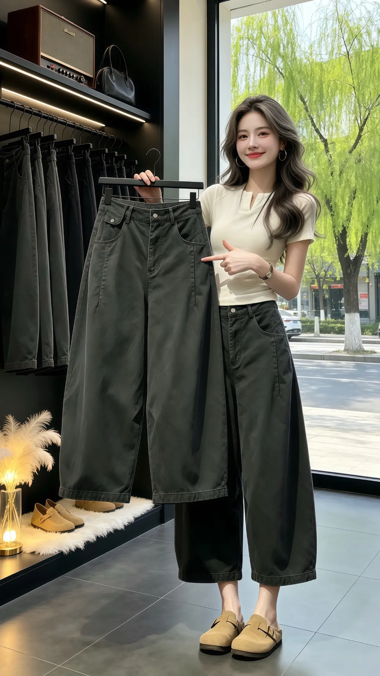 高颜值炸街女工装裤 一条百搭又高级的裤子 一眼就爱上的神裤 工装裤穿搭...