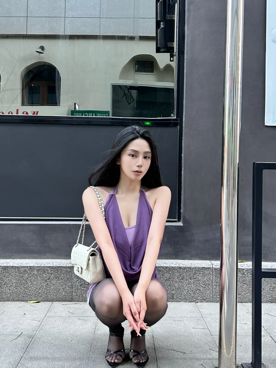 妹妹说紫色很有韵味💜