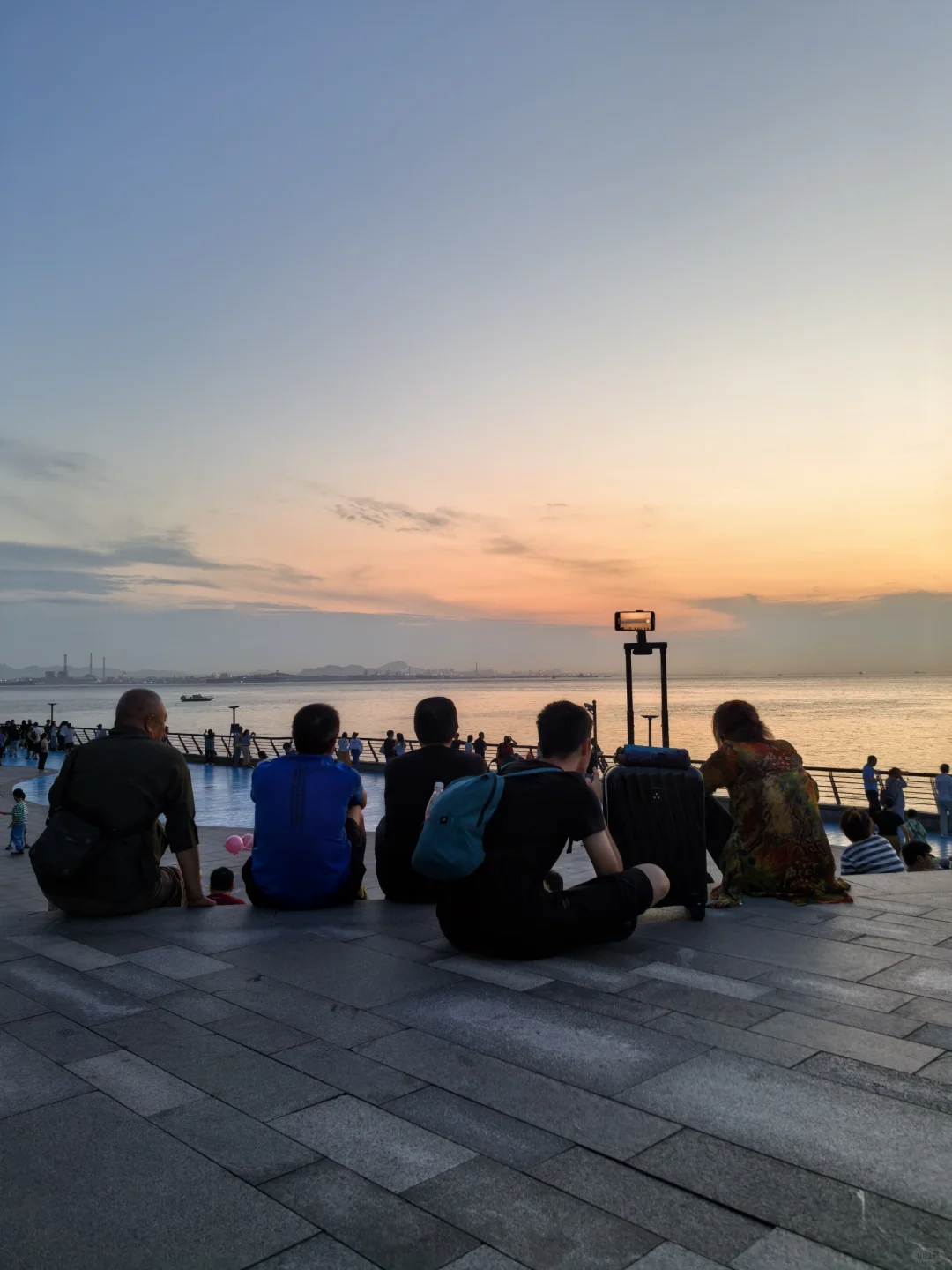 7.23青岛金茂湾落日 意外的惊喜