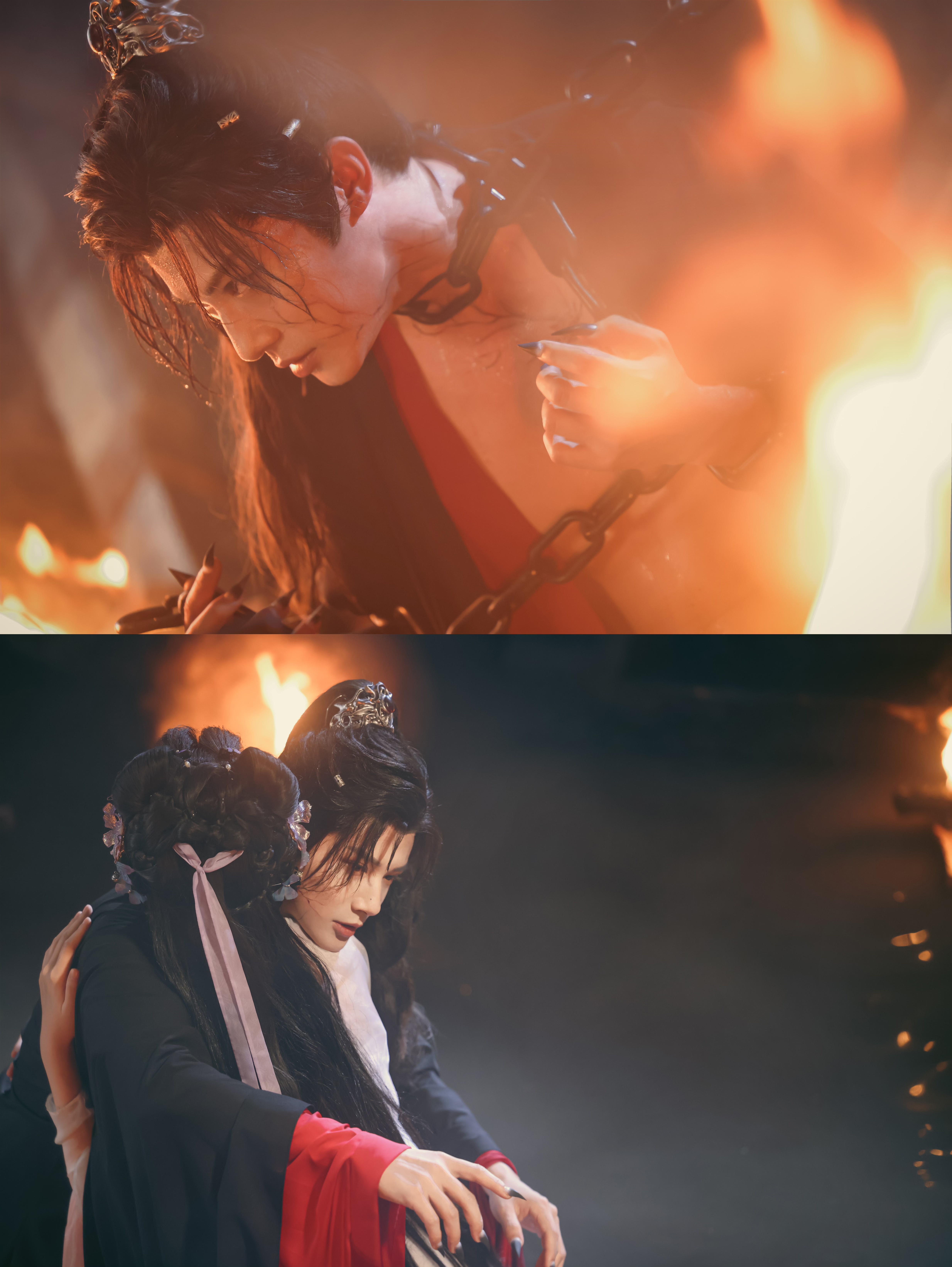 没人告诉我郑业成演技这么好啊郑业成演技 郑业成《在你眉梢种红豆》这段水牢戏，没一