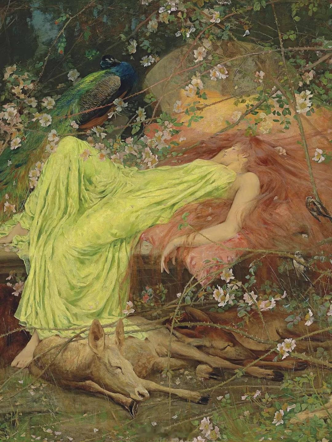 《睡美人》亚瑟·沃德尔（Arthur Wardle 1864 - 1949）类型