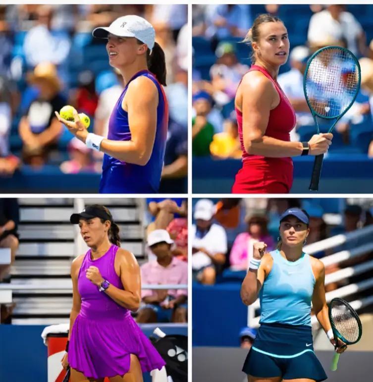 辛辛那提女单半决赛预告

［1]斯瓦泰克 🆚 [3]萨巴伦卡

WTA1000