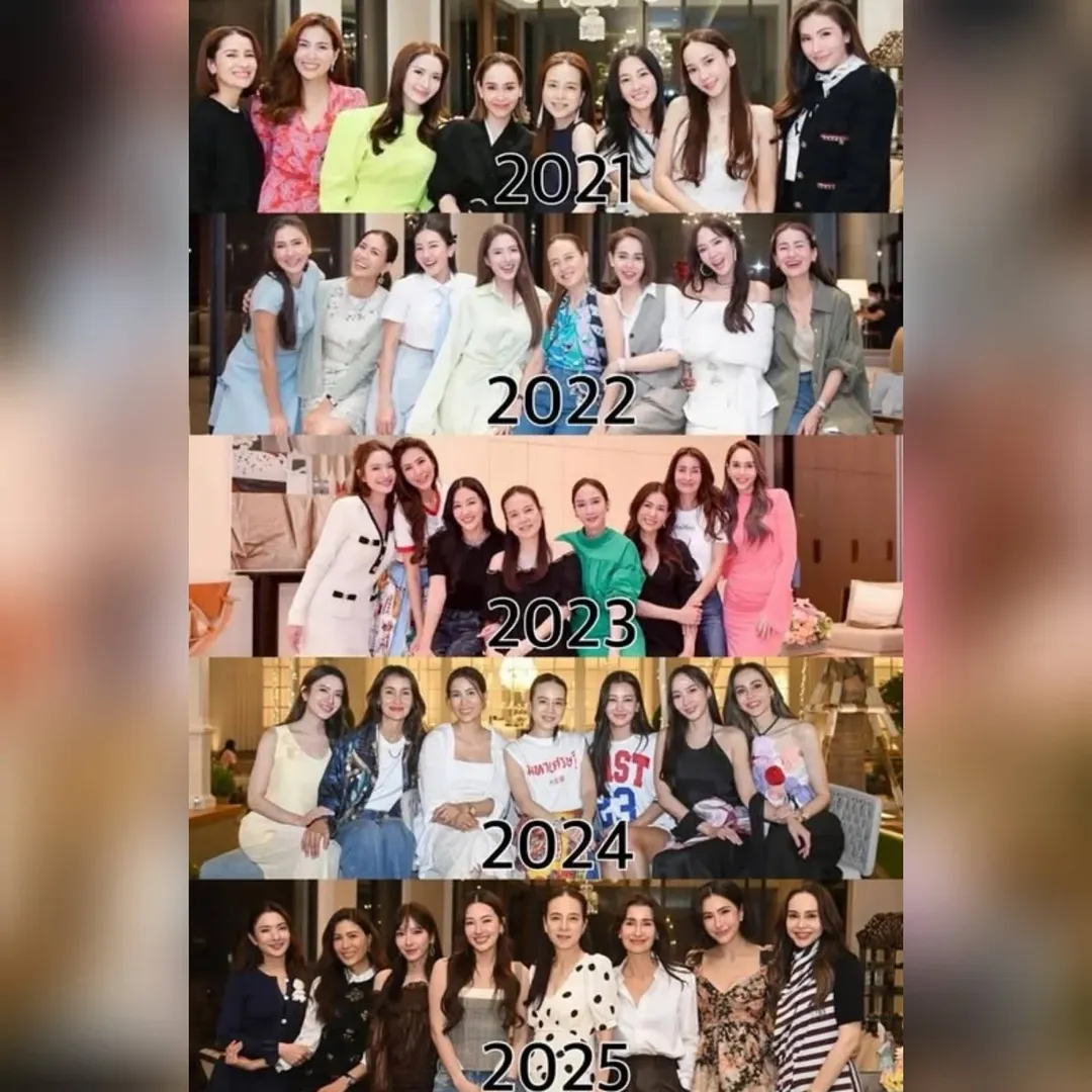 聚会图，我喜欢的四位都在