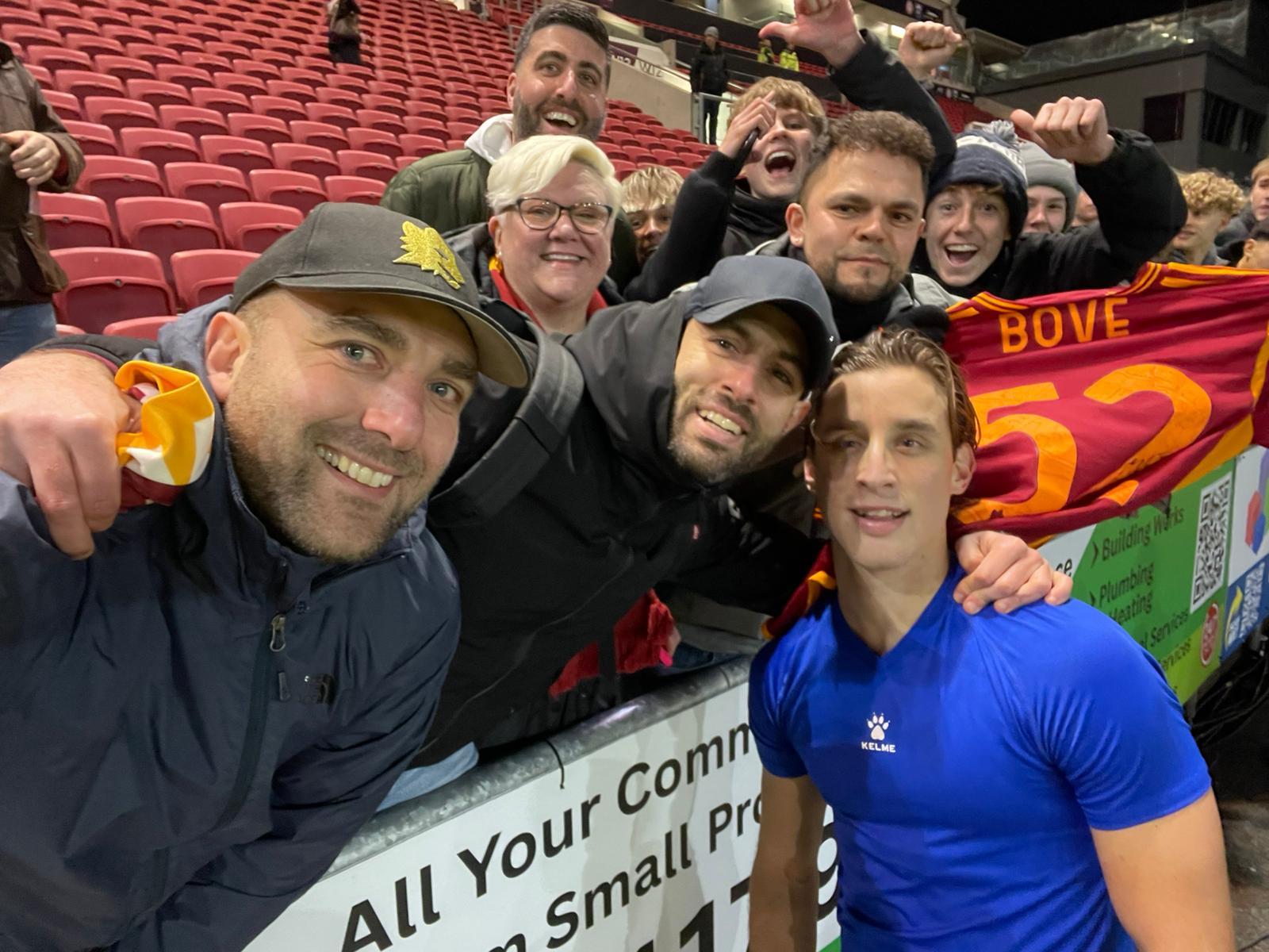 昨天博维第3次代表沃特福德出场，球队客场2-1战胜了布里斯托尔城，赛后他还跟当地