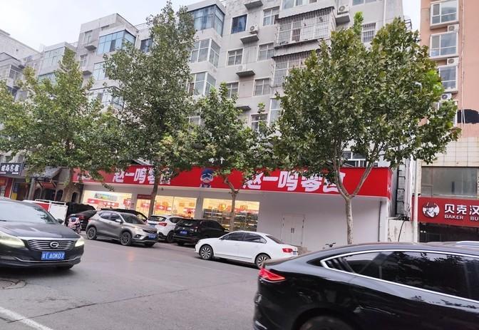 我们县城里有四五个赵一鸣零食店，位置都选得挺好的，就在人流密集的地方，店面装潢也