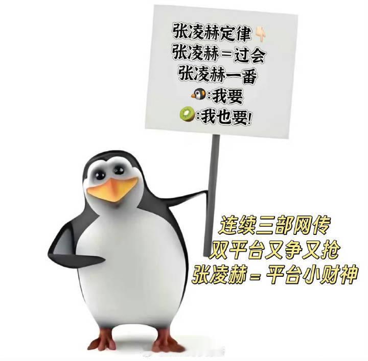 张凌赫连续三部网传双平台🐧🥝又争又抢，还都是一番过会 