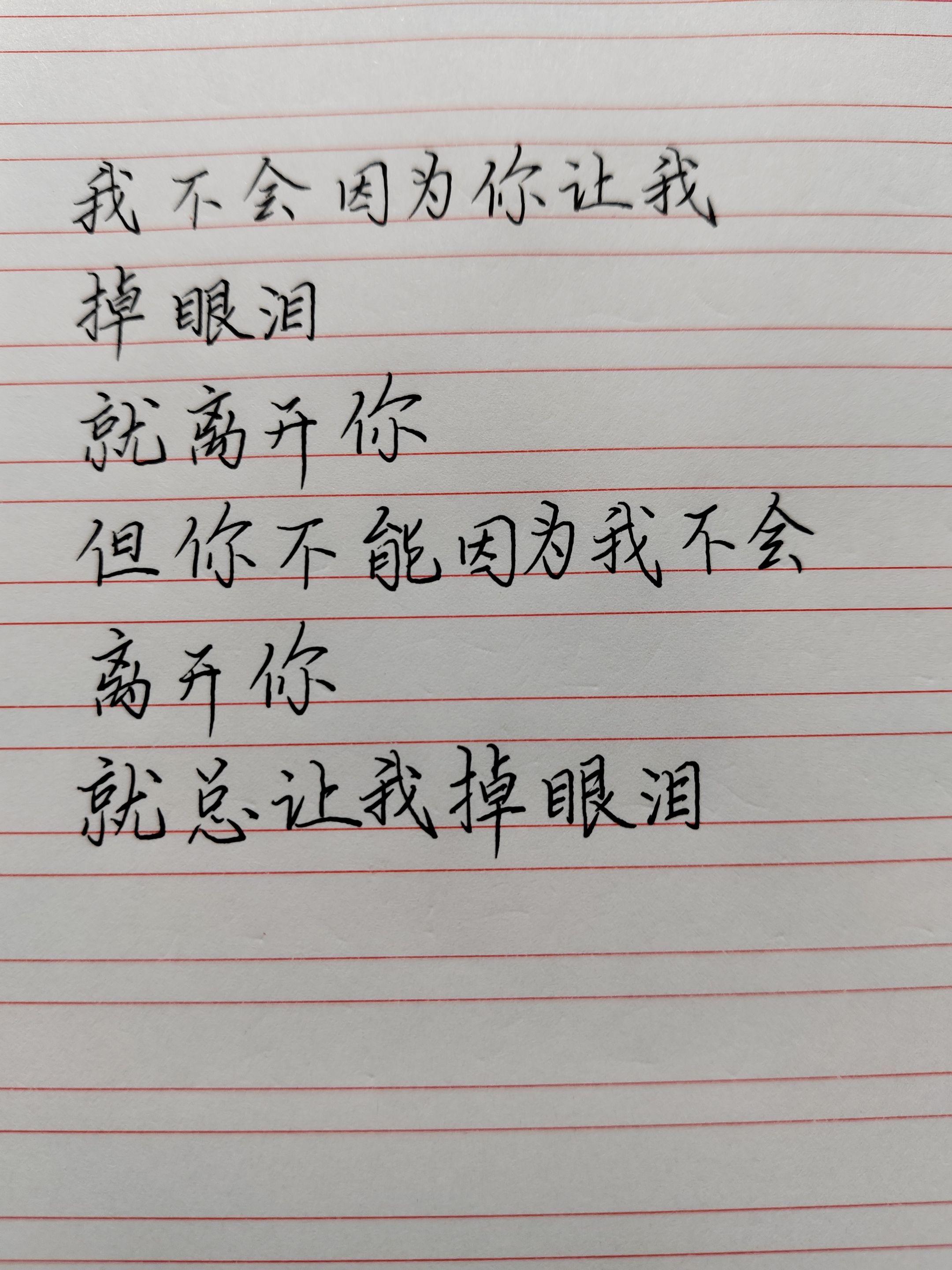 人生若只如初见该多好 用文字来表达情感 手写文字分享 我的文字里藏着你的故事