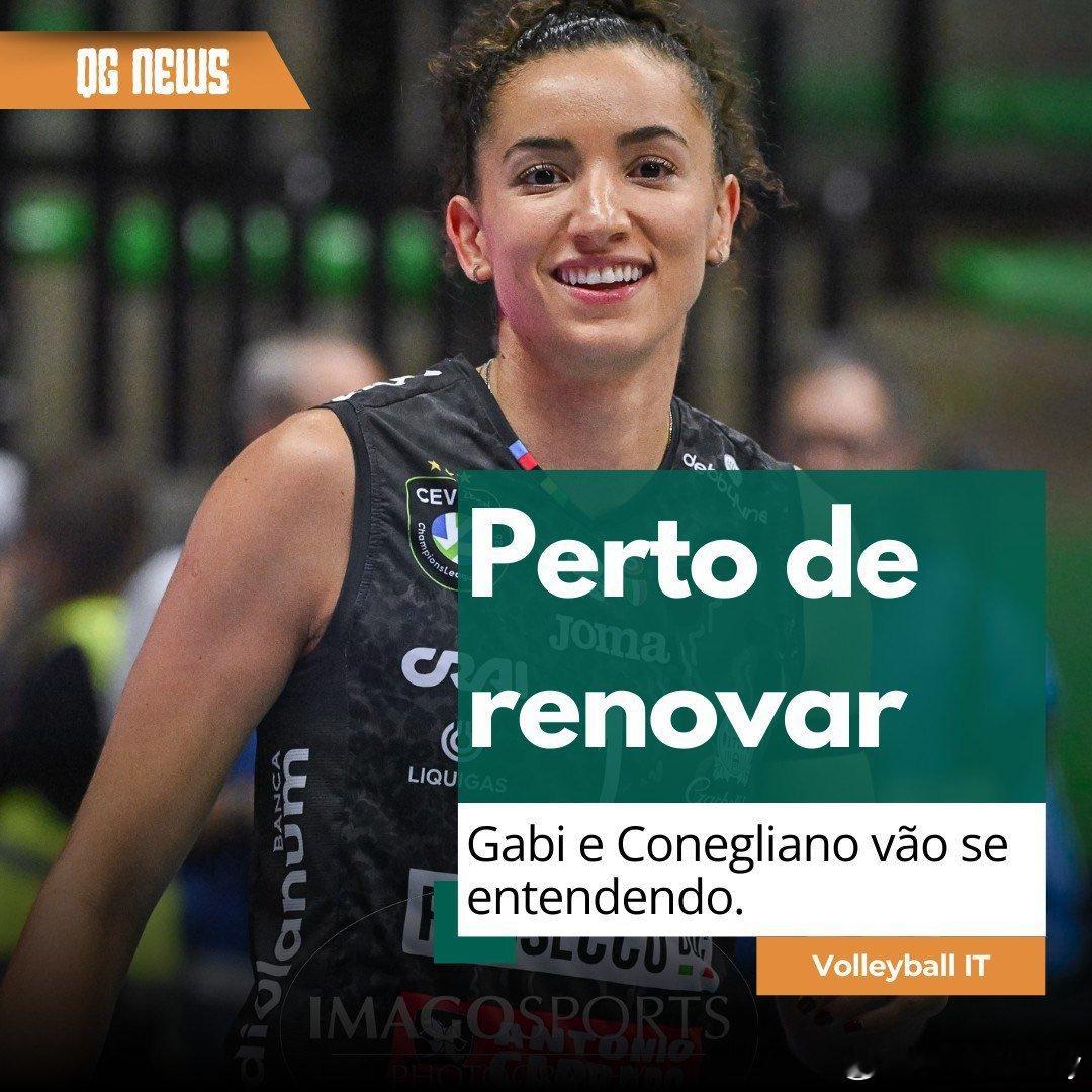 来自意媒体《volleyball IT》消息，加比预计将与科内利亚诺俱乐部续约至