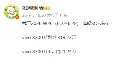 看这个数据，iQOO旗舰目前的销量远超预期了，而且iQOO 15Ultra也是目