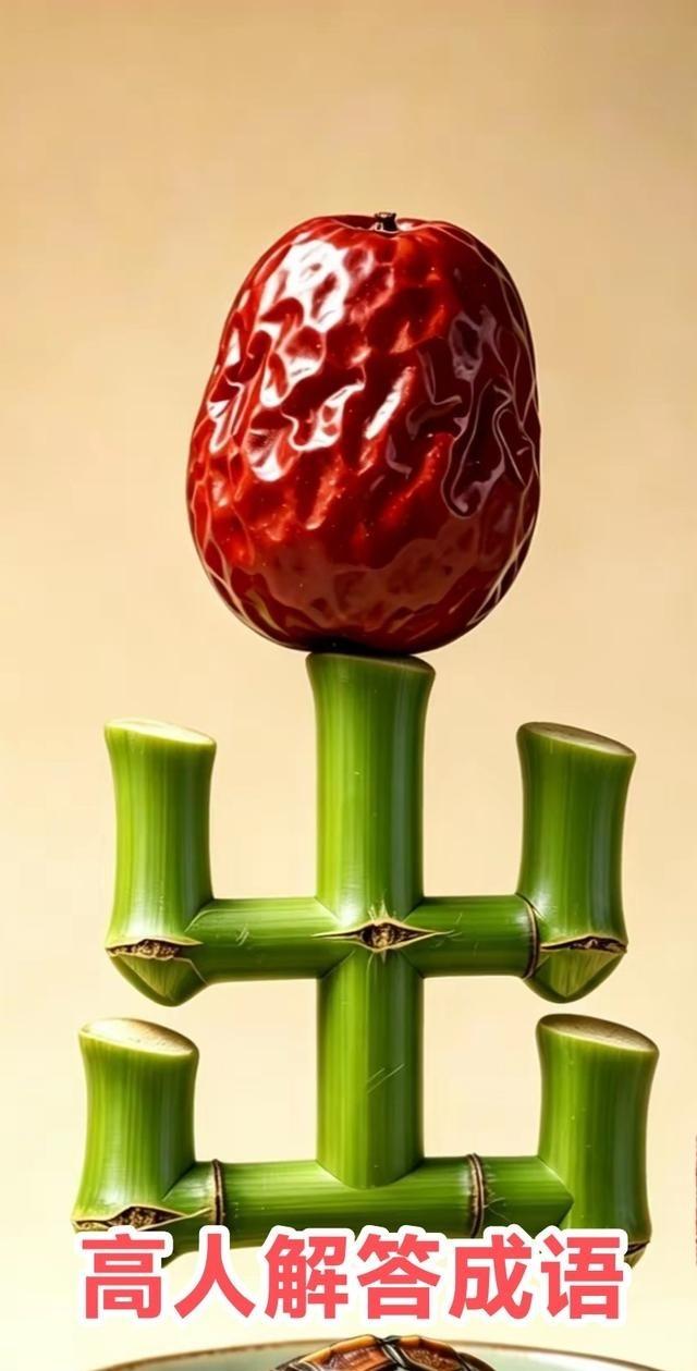 能看懂这个成语画面的，都是真正懂生活的狠人。这画面说的就是“自强不息”。别觉得这