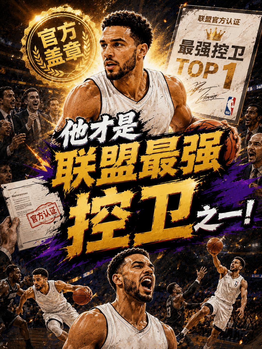 NBA官方正式戳章，这名球员已经成为了全联盟最优秀的控卫和球员之一。就在近期，N