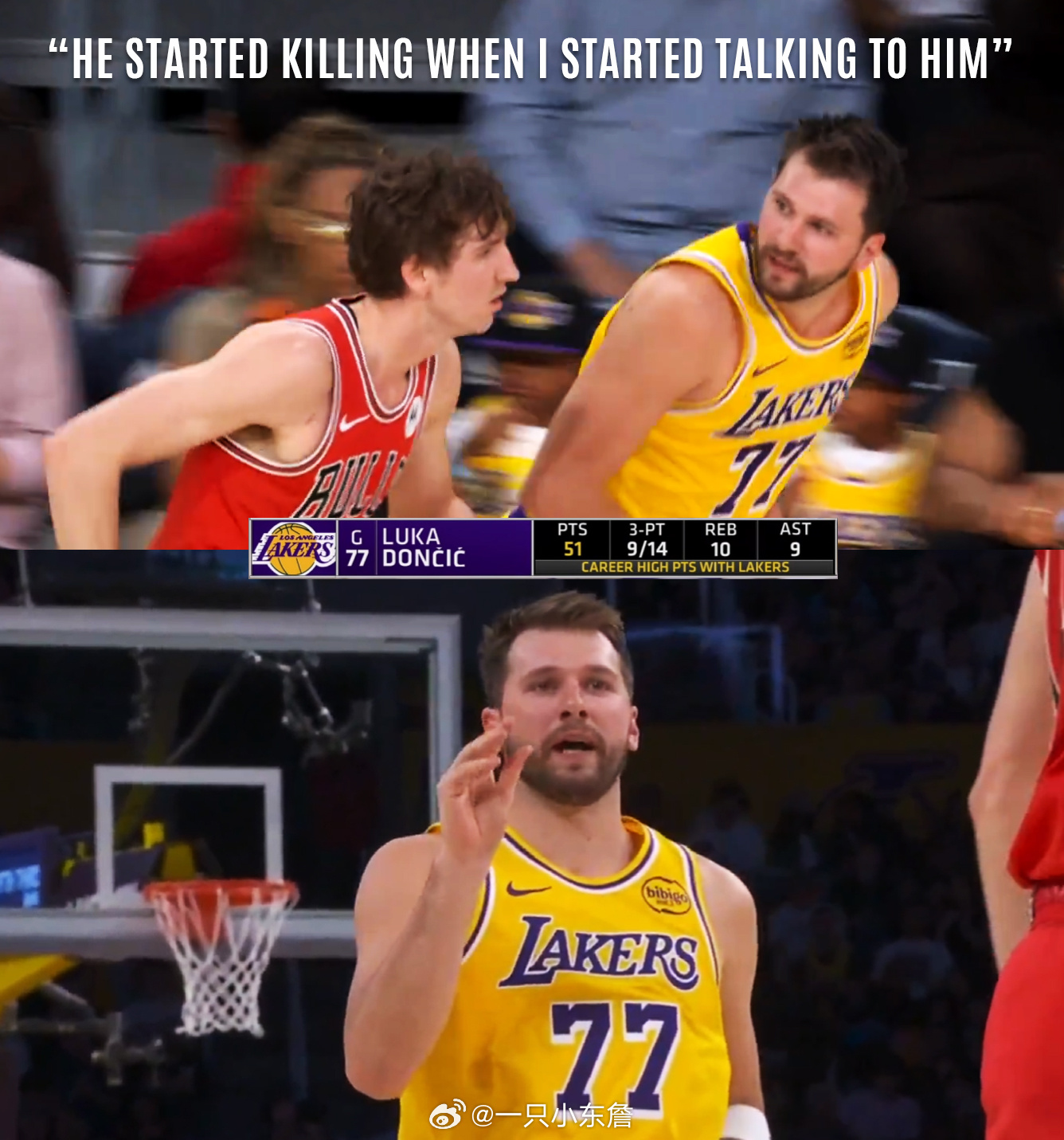 马塔斯·布泽利斯：“说实话，我都不知道该说什么了。我刚跟他说话，他就开始得分。我