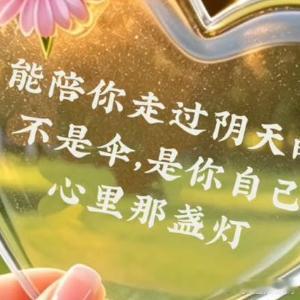 生活手记心怀感恩，岁月温柔。每一个清晨都值得珍惜，每一次相遇都是命运的馈赠，用爱