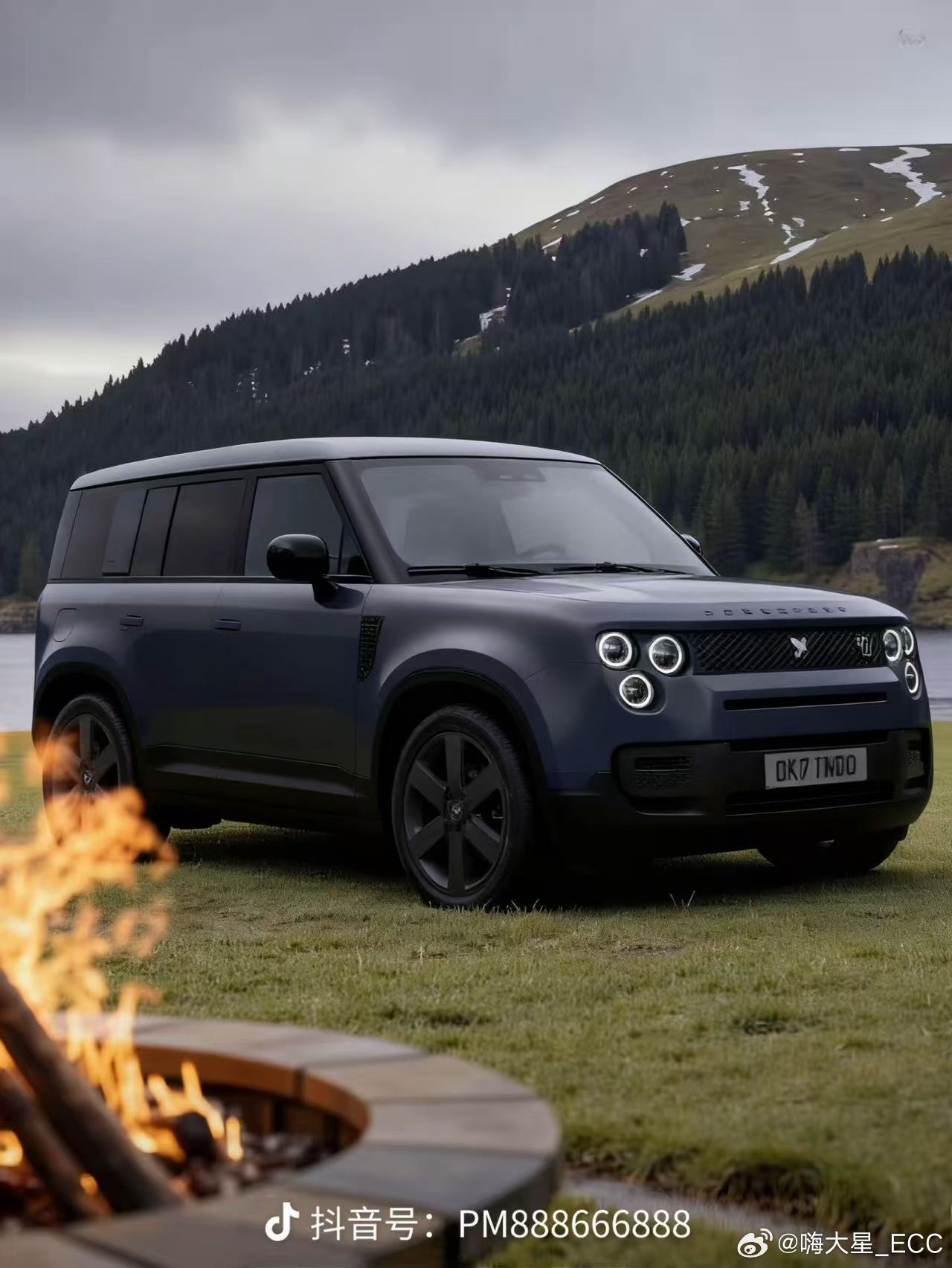 萤火虫的造型，要是再硬朗一点，其实还挺好看。（图片来自 AI） ​​​