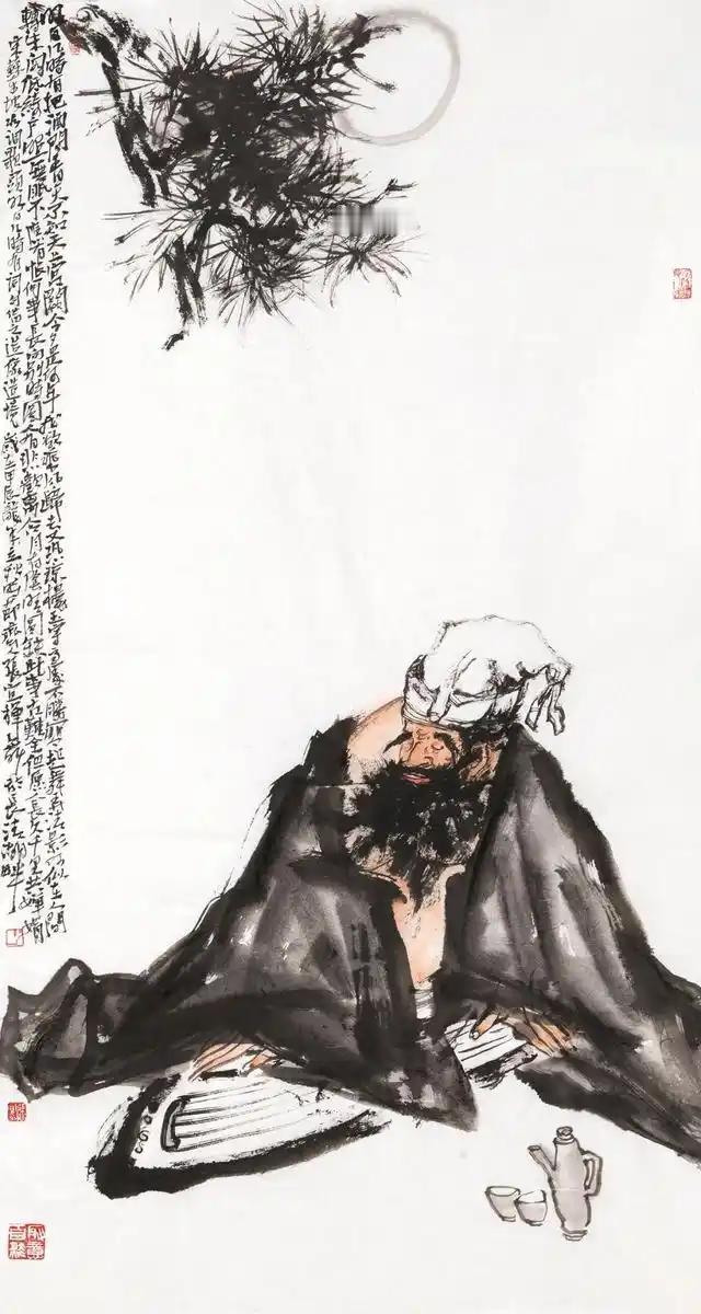 上联：把酒迎风松逗月
下联：[比心]

网络图片/诚谢侵删