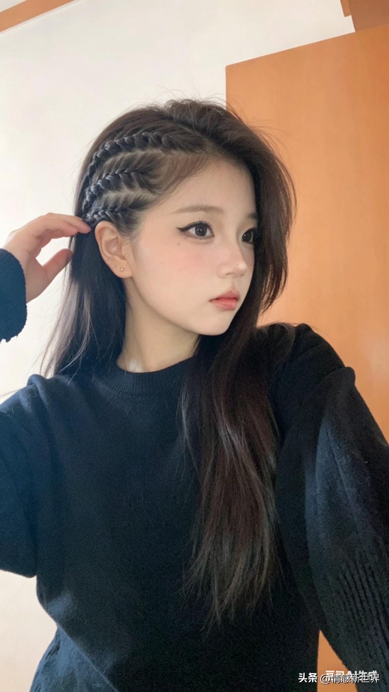 元气少女编发教程，轻松打造可爱发型！甜美风编发 少女编发教程 编发造型技巧