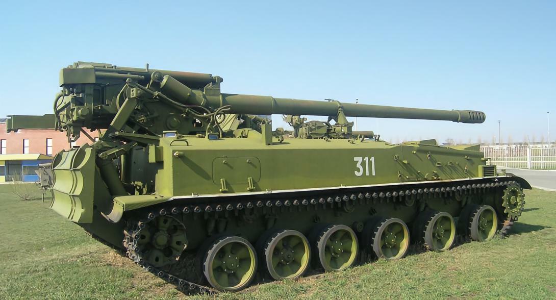 每天认识一件兵器 苏联2S5自行火炮2S5自行火炮是苏联于20世纪70年代研制的