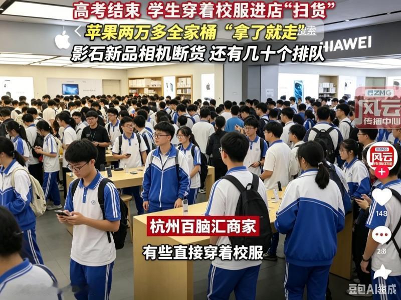 高考一结束，父母直接进入 “烧烤模式”，穷人家养出 “富二代”，不知大家作何感想