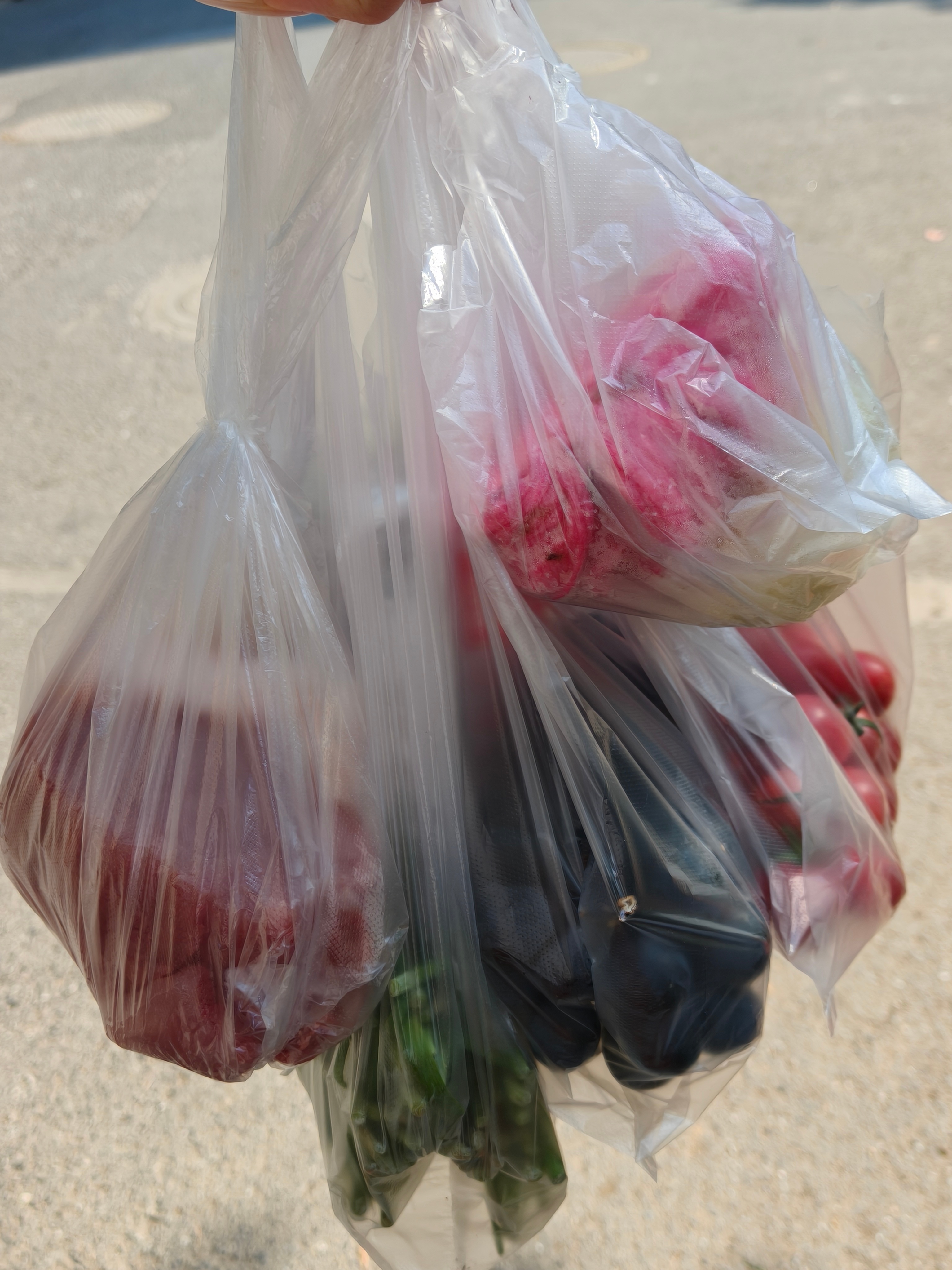 早起去攻打菜市场了 