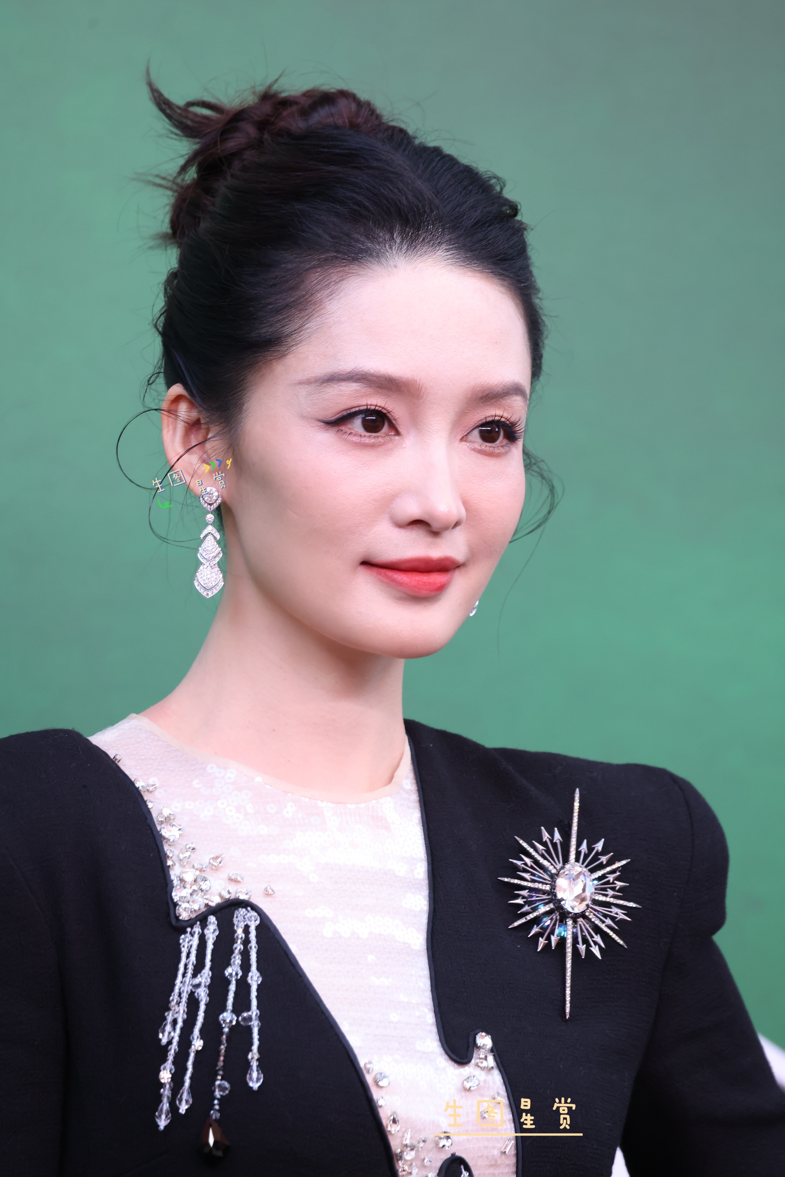 李沁× vogue盛典红毯新中式典雅的沁沁[哇]🖤vogue时尚之力盛会李沁[