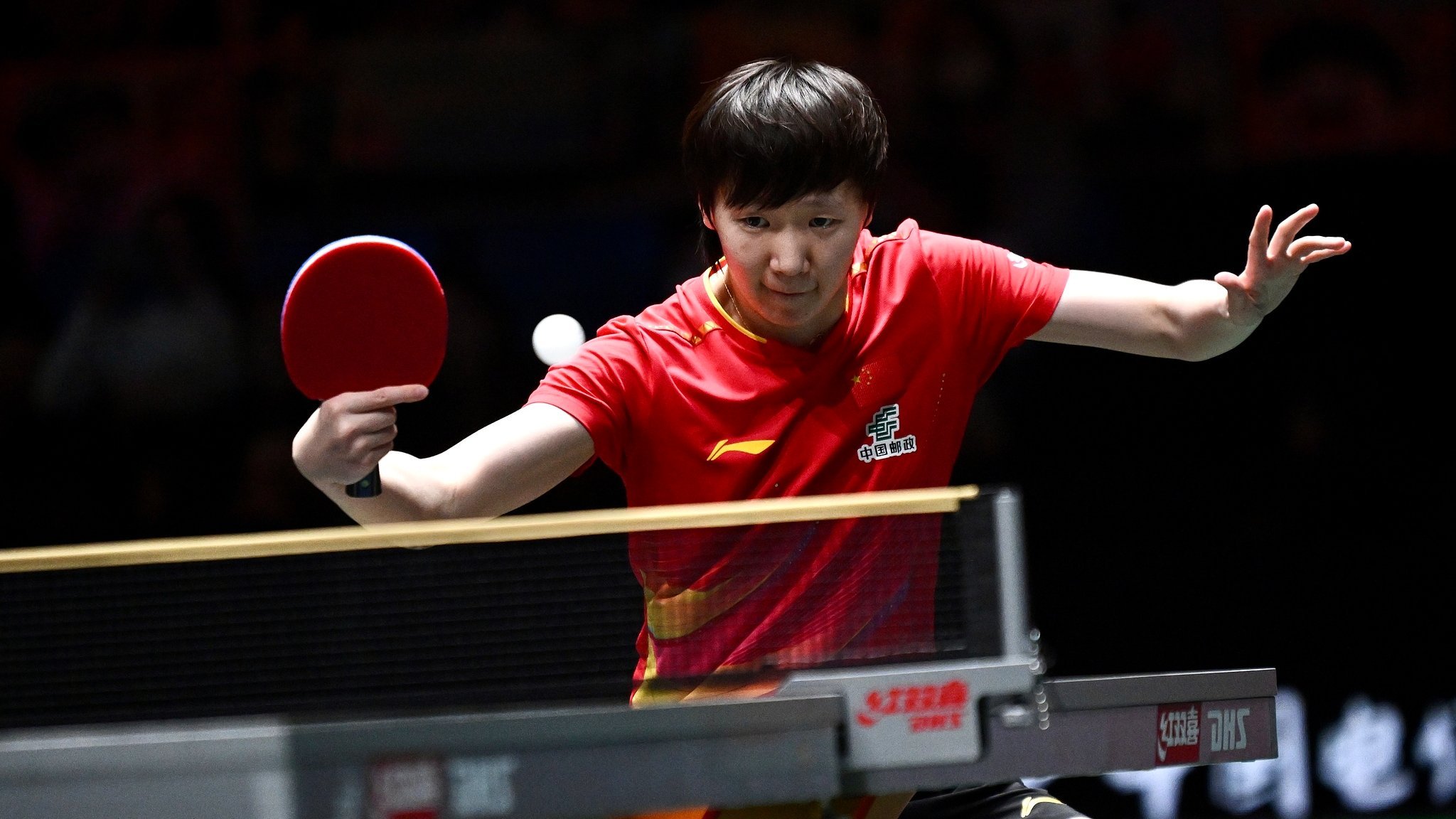 国乒vs日本 乒乓球混团世界杯决赛，出战女单的王曼昱以3-0战胜张本美和，帮助中