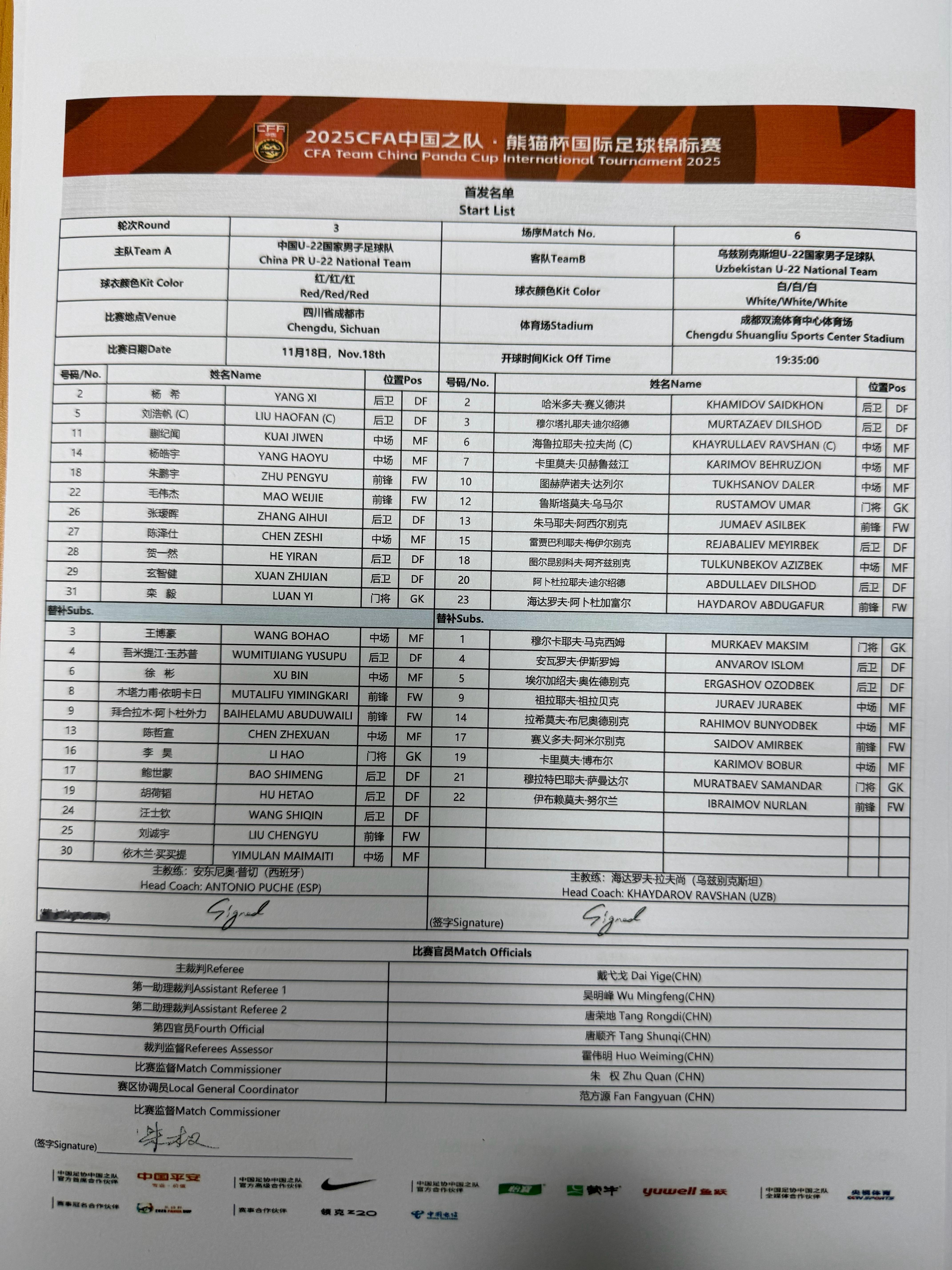 熊猫杯最后一场大轮换，9个人的调整，不过还是五后卫 熊猫杯的排名方式为优先看胜负