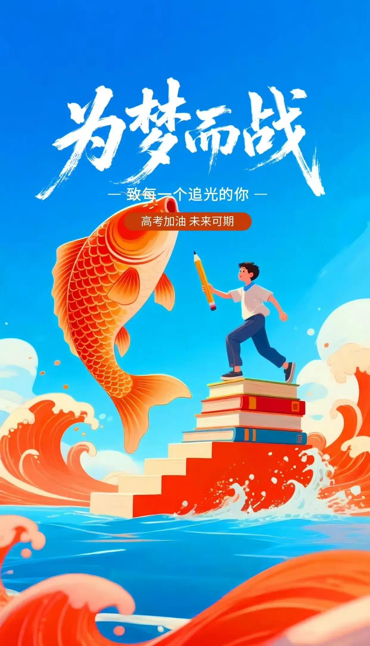 高考第二天继续加油！6月8日，高考第二天。放下昨日，轻装上阵，执笔为剑，全力以赴