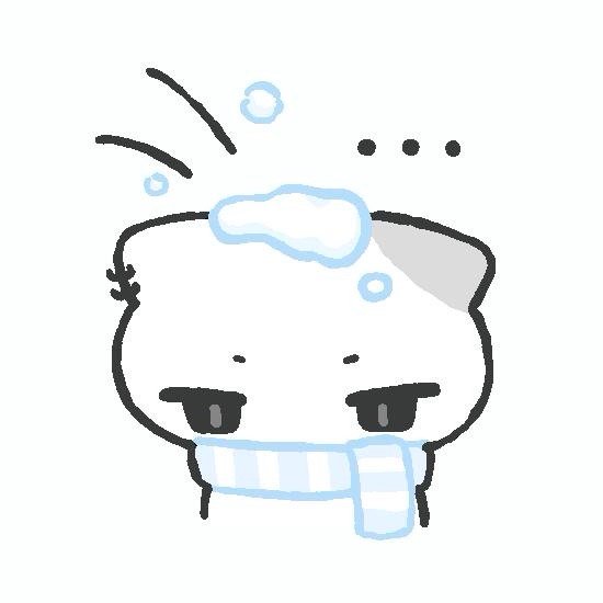 冬日可爱卡通头像 