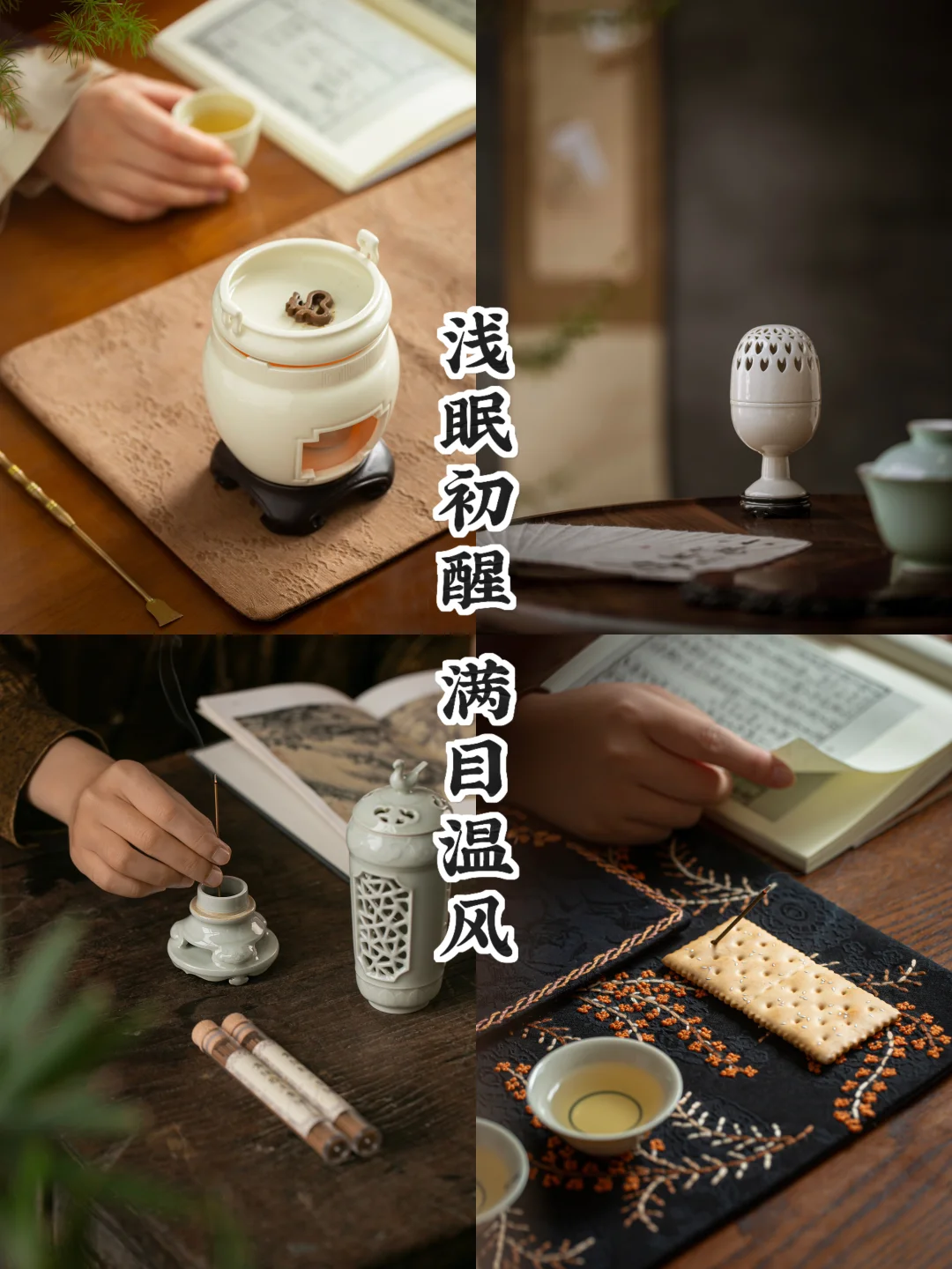 新荫初成｜窗下小憩，烟影共午长