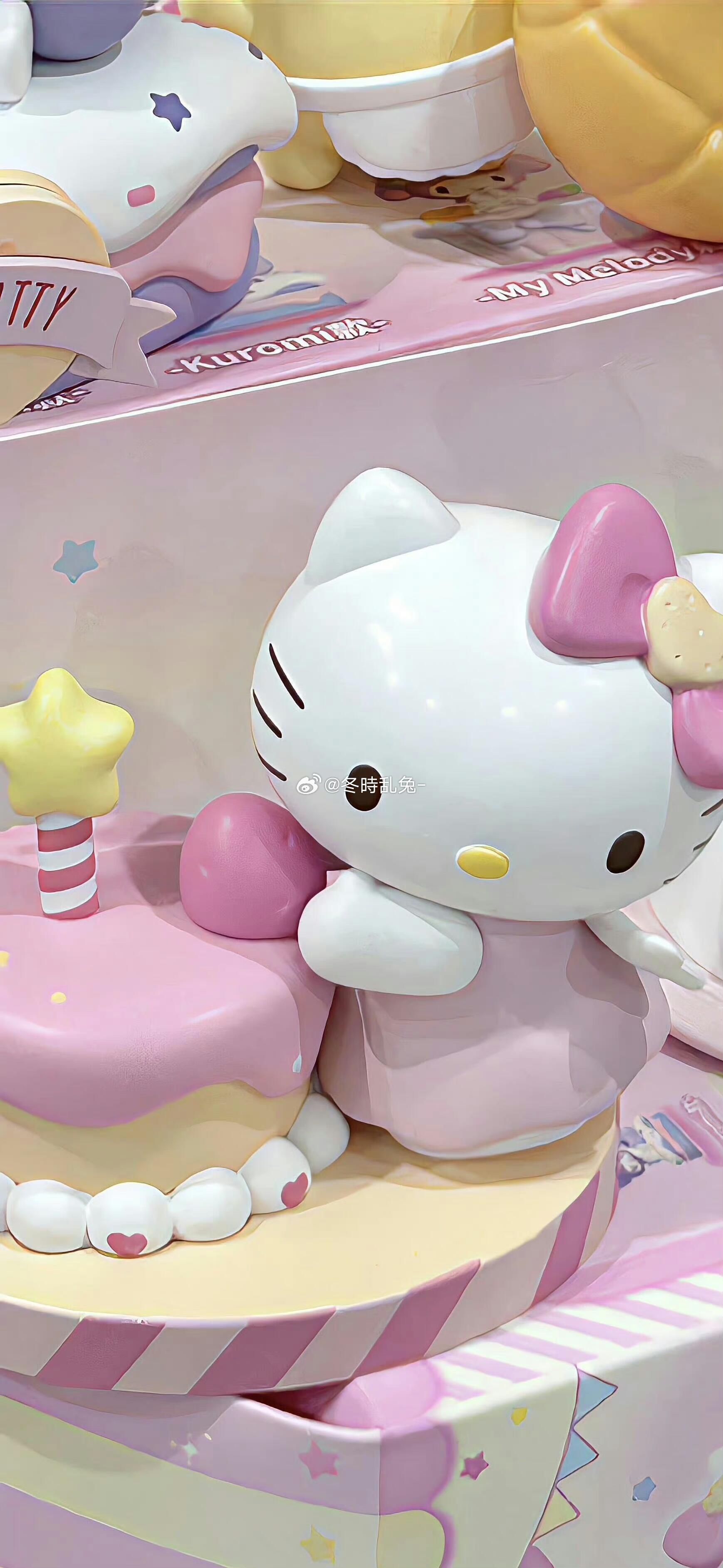 𝙬𝙖𝙡𝙡𝙥𝙖𝙥𝙚𝙧｜一组可爱的Hellokitty壁纸💗 