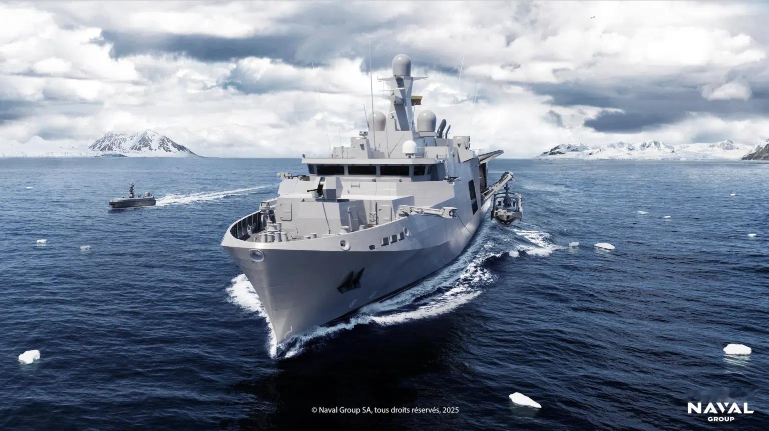 中外舰闻 每天认识一件兵器 法国🇫🇷Naval Group公司向波罗的海国家